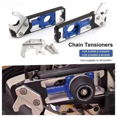 Ajustadores de corrente de roda traseira tensores para BMW M1000R S1000R S1000XR S1000RR - Imagem 1 de 4