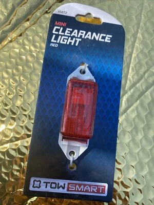 (7) Новый мини клиренс света красный буксир Smart 1473 1,5 x 3/4» общая длина 3» - Изображение 1 из 2