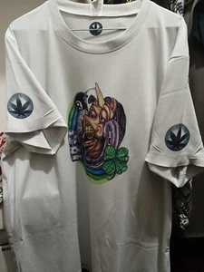 2XL Unicorn 420 T-shirt by Tigers Rose ~ Cannabis, Weed Logo ~ Lucky Shirt - Picture 1 of 4