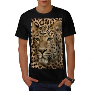 Mens Leopard Print Shirt In Men's T-Shirts for sale | eBay