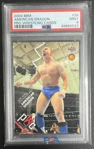 2004 BBM JAPAN PRO WRESTLING AMERICAN DRAGON BRYAN DANIELSON ROOKIE PSA MINT 9! - Picture 1 of 3