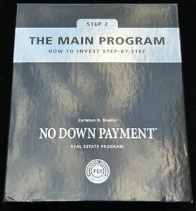 Carleton H. Sheets The Main Program STEP 2 No Down Payment 12 CDs 3 Binders NEW! - Picture 1 of 4
