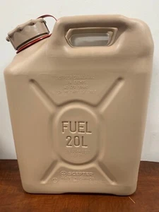 New Genuine Scepter Sand Military Fuel Can MFC 5 Gallon / 20 L / 05577 - Picture 1 of 8