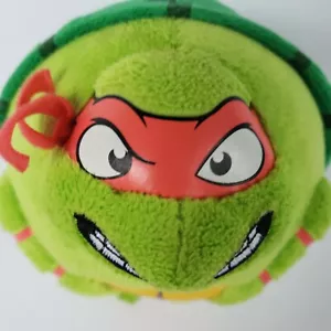"Ty Beanie Ballz Peluche Adolescenti Mutanti Tartarughe Ninja Raffaello Imbottito Giocattolo TMNT 5" - Foto 1 di 8