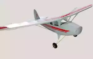 PIPER VAGABOND .049 BALSA LASER KIT U/C or RC - Picture 1 of 6