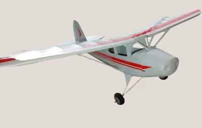 PIPER VAGABOND .049 BALSA LASER KIT U/C or RC - Image 1 of 4