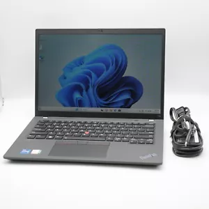 Lenovo ThinkPad T14 Gen 3 14" i7-1260P 16GB 512GB SSD W11P - GOOD - Picture 1 of 9