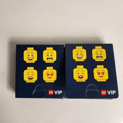 LEGO Minifigure  ( LOT OF  2 ) - 4 DUAL SIDED VIP DRINK COASTERS 5007623 - Image 1 of 2
