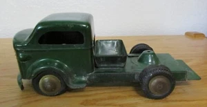 Camion giocattolo vintage Richmond acciaio pressato cabina 12" lungo unico - Foto 1 di 9