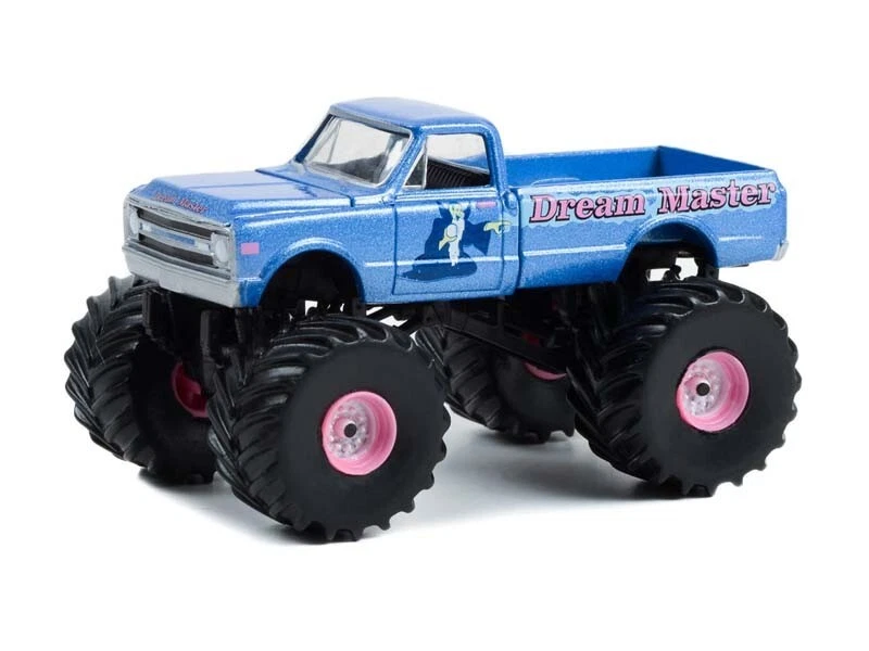 1969 Chevrolet C-10 Monster Truck - Dream Master escala 1:64 - Greenlight 49120D - Imagem 1 de 1
