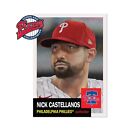 Topps MLB Living Set Card #601 - Nick Castellanos Phillies in hand
