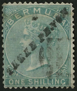 Bermuda 1874 Scott # 12 USED - Picture 1 of 2