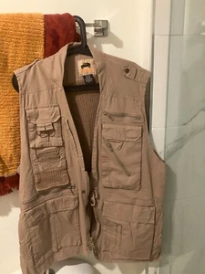 Humvee Safari Photographer no sleeve shirt Vest men's adult XL NEW - Picture 1 of 3