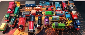Thomas The Train & Friends Diecast Lot Of 28 Trains Take Along N Play - Picture 1 of 3