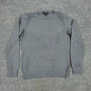 Banana Republic Sweater Women Small Gray Silk Cotton Pullover Long Sleeve Adult - Picture 1 of 13