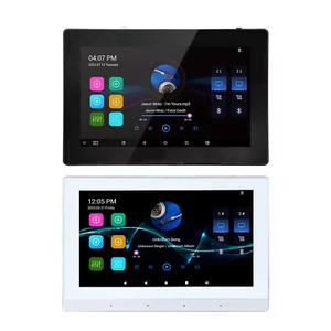 On-Wall Amplifier WIFI Touch Screen Bluetooth Android Audio 7" Background Music - Picture 1 of 24