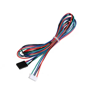 2pk Extended NEMA 17 Stepper Motor Cable Wire 1 Meter 1M 4 6 Pin Dupont Header - Picture 1 of 2
