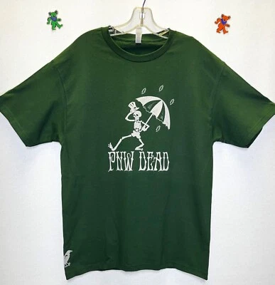 GRATEFUL DEAD T-SHIRT-PNW-PACIFIC NORTHWEST-JERRY GARCIA-BOBBY WEIR-DEAD AND CO