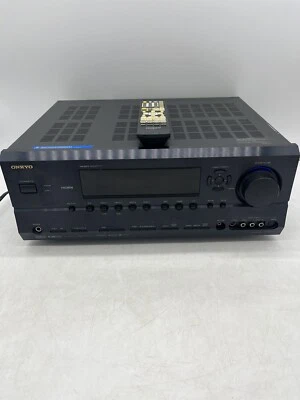 Onkyo TX-SR604 Home Theater Surround AV Receiver 7.1 Channel HDMI +Remote bundle - Image 1 of 4