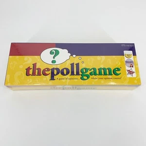 The Poll Game 2000 Gioco da Tavolo di Opinioni Adulti Mensa Seleziona Vincitore Nuovo Sigillato - Foto 1 di 4