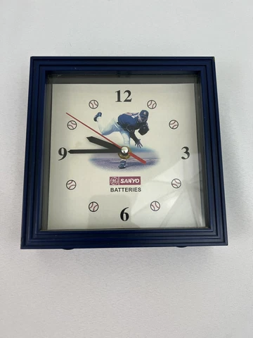 Rare HTF Trevor Hoffman Hall Of Famer San Diego Padres Wall Desk Clock Cover