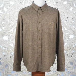 Pendleton Trail Wool Shirt XXL Virgin Wool Elbow Patch Tweed Button-Up US Fabric - Bild 1 von 9