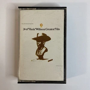 24 Of Hank Williams’ Greatest Hits (Cassette, 1970, MGM Records) Country - Imagen 1 de 5