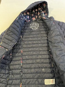 Joules Girls Kinnaird Lightweight Long Packable Padded Coat Jacket Age 11/12 - Picture 1 of 6