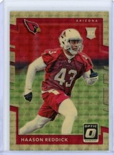 2017 Donruss Optic Football Gold Vinyl Prizm Rookie #148 Haason Reddick #1/1