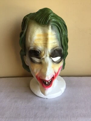 New Rubies Costume Co Batman The Dark Knight Joker Adult Latex Halloween Mask - Image 1 of 4