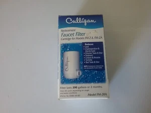 CULLIGAN FAUCET FILTER MODEL FM-2RA FILTER FOR FM-2 & FM-2A, 200 GALS, NEW - Picture 1 of 1