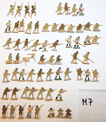 Airfix 01709 - 1:72 WWII Britische Soldaten 8. Armee (63 Fig)  teilbemalt - Bild 1 von 4