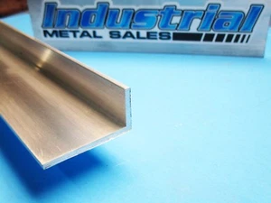 1" x 2" x 12" Long x 1/8" Thick 6063 T52 Aluminum Angle-- 1" x 2" x 1/8" Angle - Picture 1 of 1