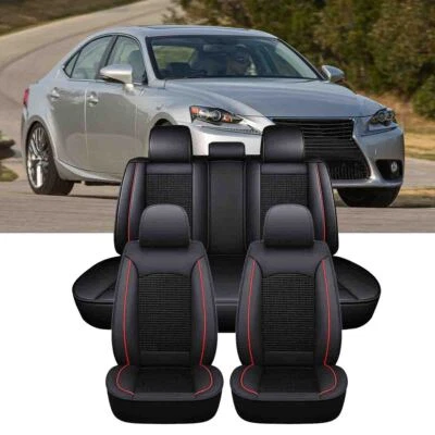 Car Seat Cover Full Set Protector For Lexus IS250/ES350/ES250/RX350/IS500/GS350 — 第 1/4 张图片