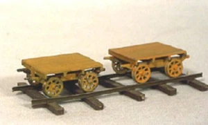 Sn3 SECTION CARS/SPEEDER TRAILERS KIT WISEMAN MODEL SERVICES T-2202 - Picture 1 of 3
