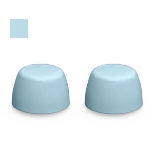 Crane Replacement Plastic Toilet Bolt Caps - Set of 2 - POWDER BLUE - Picture 1 of 3