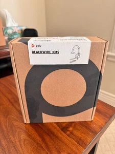 NEW Poly Blackwire 3315 Headset - Mono - USB Type C - Picture 1 of 3