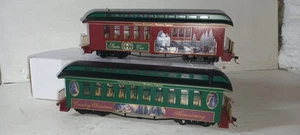 Calibre On30 SIN USAR 2x Bachmann ESPECTRO Thomas Kinkade Navidad Navidad Entrenador Studi - Imagen 1 de 5