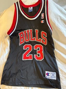 Vintage Champion Michael Jordan Chicago Bulls NBA Jersey size 40 - Picture 1 of 7
