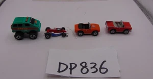 Vintage Galoob Micro Machines 1980's Auto Car Lot of 4 Mixed Chevy Racer - Picture 1 of 12