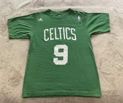 Adidas Boston Celtics Rajon Rondo #9 NBA Verde Gráfico Camiseta Para Hombre Pequeña Foto 1 de 4
