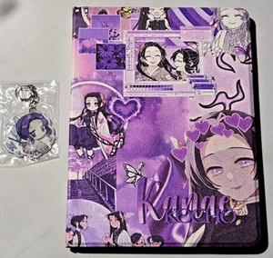 Demon Slayer Kanae Kocho Cover Stand For iPad 7 8 9 Case Bonus Shinobu Keychain - Picture 1 of 6