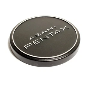 Genuine Asahi Pentax 49mm Push Fit Metal Lens Cap for Vintage Takumar Lenses. - Picture 1 of 3