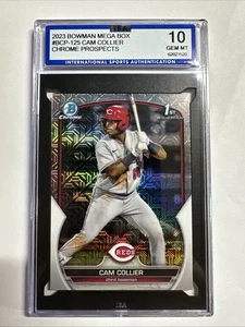 Collar Bowman Cam 2023 cromo Mojo refractor 1er #BCP-125 grado 10 gema Mt - Imagen 1 de 2