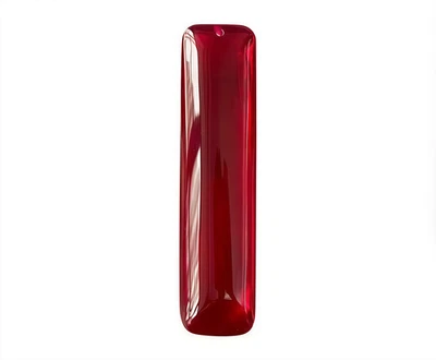 Top Quality Rectangular pendant Pigeon Blood Red Ruby Lab-Created Loose Gemstone - Image 1 of 3