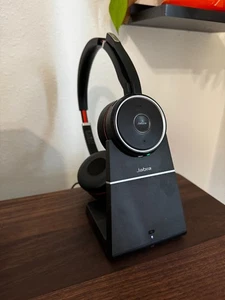 Jabra Evolve 75 Modèle Hsc040w Avec Support de Charge - Sans Dongle USB - Photo 1/3