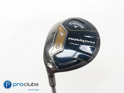Ladies Left Handed Callaway PARADYM 18* 5 WOOD - Vista Pro 45 Ladies Flex 396333 - Image 1 of 4