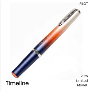 PSL PILOT  TIMELINE 20th Limited Model Oil-based Ballpoint Pen 00 - Picture 1 of 8