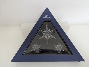 Swarovskiđź’Ž Weihnachtsstern Christmas Ornament 2005 3er Set 842602 OVP - Picture 1 of 3