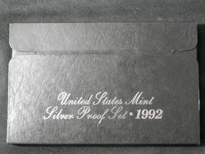 United States Mint 1992 Silver Proof Set - Picture 1 of 4